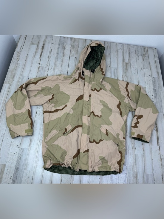 GORE-TEX Other - VTG Mens US Calvary Gore-Tex DCU DCN Desert Night Camo Reversible Jacket S-L